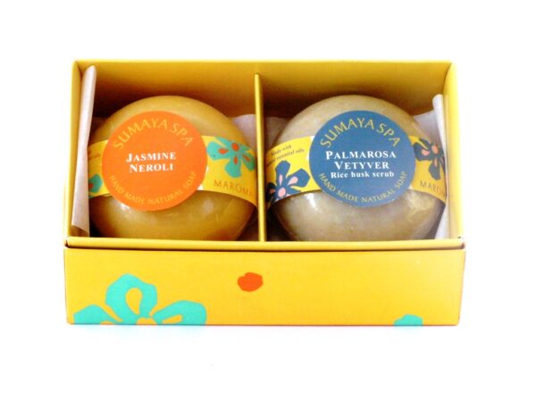 Geschenkset Sumaya Spa Jasmine Neroli/Palmarosa Vetiver