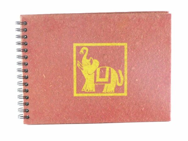 Ethic Art Fotoalbum Elephant Dung Rot