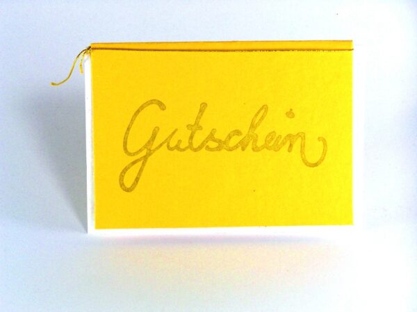 Ethic Art Grusskarte Gutschein