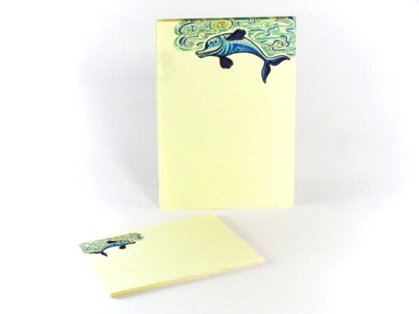 Ethic Art Briefpapier-Set Gangesdelfin