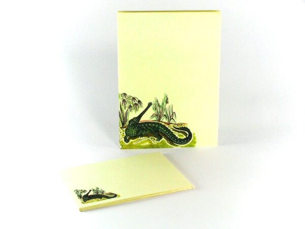 Ethic Art Briefpapier-Set Gharial