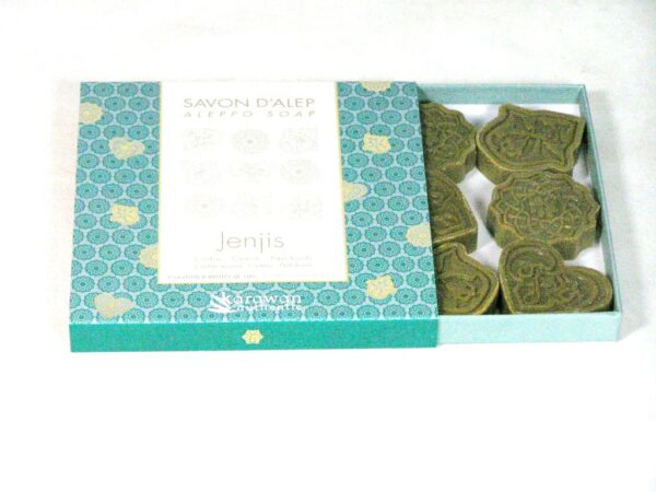 Aleppo Gästeseife Jenjis: Cedar Wood, Cumin, Patchouli