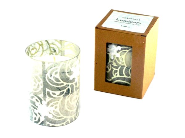 Luminary Kerze Lotus