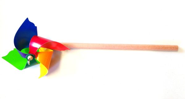 Bleistift mit Windrad