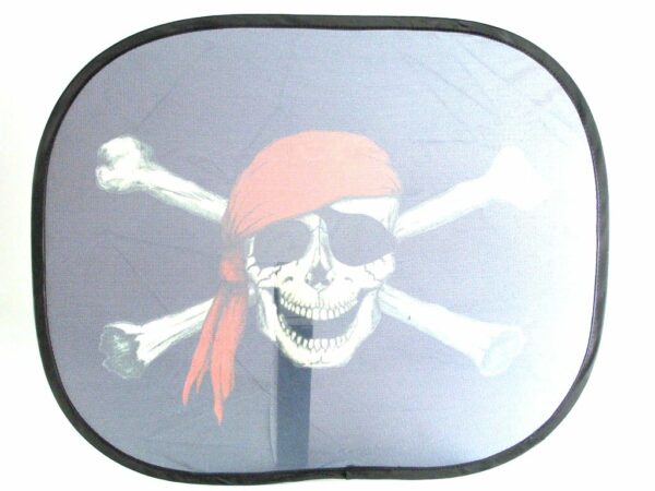 Piraten Sonnenschutz für Autofenster 2 Stück
