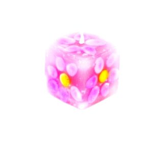 Mini Würfelkerze Rosa